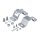 Zumtobel 22172565 Rohrmontageklammern EXTONA pole bracket