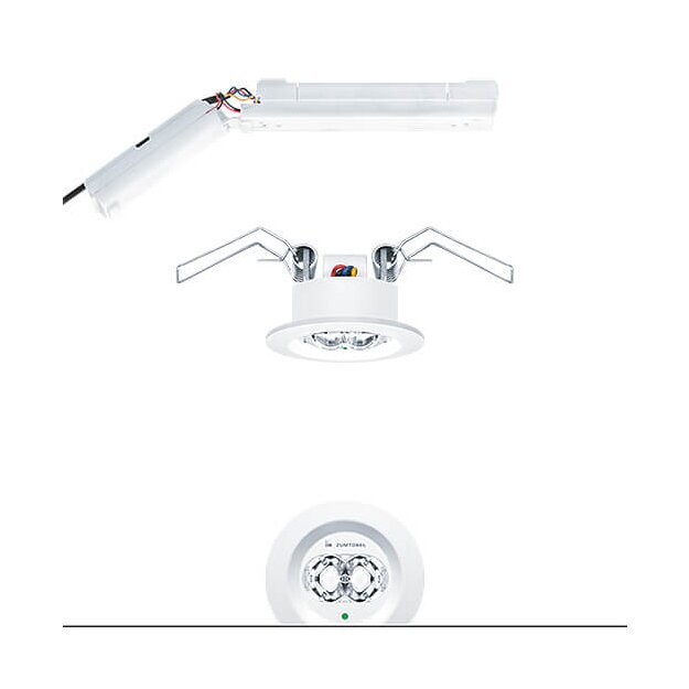 Zumtobel 42185664 Sicherheitsleuchte RESCLITE PRO MRCR MINI ANT E3D WH