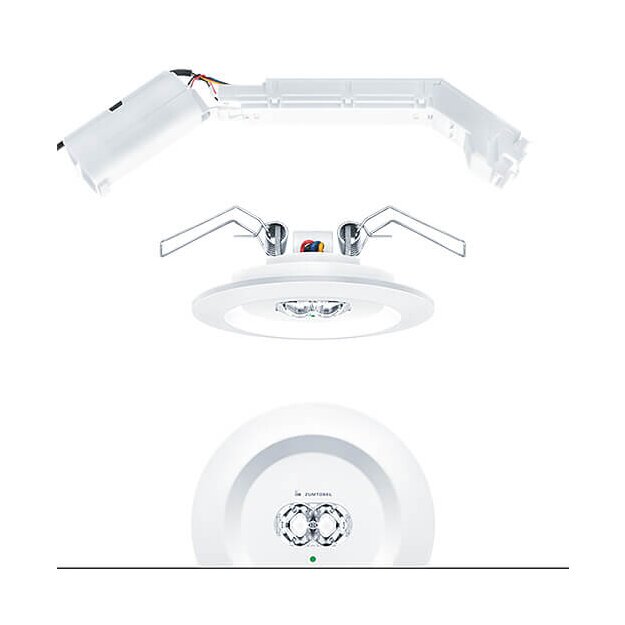Zumtobel 42185686 Sicherheitsleuchte RESCLITE PRO MRCR ANT HP E3D WH