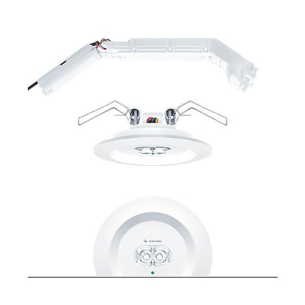 Zumtobel 42185685 Sicherheitsleuchte RESCLITE PRO MRCR SPOT HP E1D WH