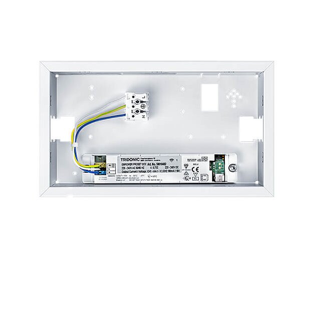 Zumtobel 42186037 Sicherheitszeichenleuchte PURESIGN 150 P MRW ECC WH