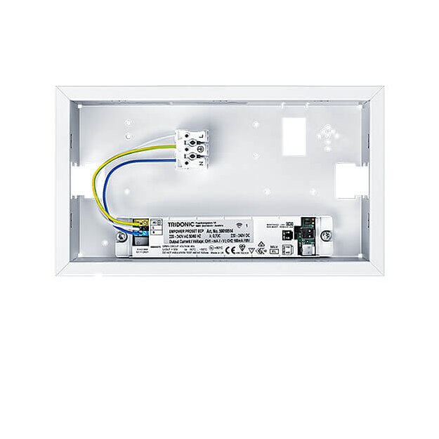 Zumtobel 42186038 Sicherheitszeichenleuchte PURESIGN 150 P MRW ECP WH