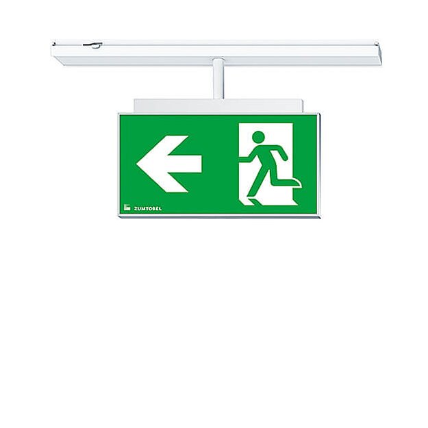 Zumtobel 42186044 Sicherheitszeichenleuchte PURESIGN 150 P TEC-GP ECD WH