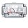 Zumtobel 42186027 Sicherheitszeichenleuchte PURESIGN 150 P MSW E1D WH