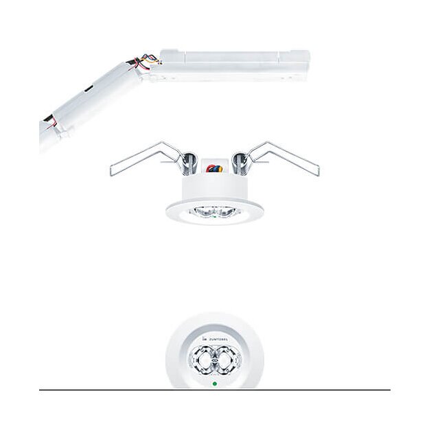 Zumtobel 42930001 Sicherheitsleuchte RESCLITE PRO MRCR MINI ANT E8D WH