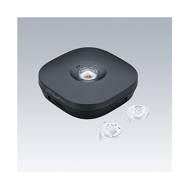 Thorn 96670382 LED-Notlichtleuchte VOYAGER FIT MSC SLIM E3D NM BK