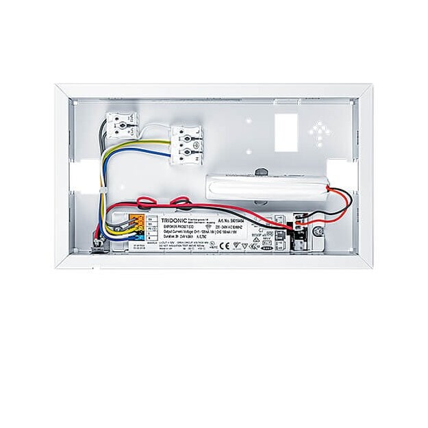 Zumtobel 42188781 Sicherheitszeichenleuchte PURESIGN 150 P MRW E3BC ERI WH