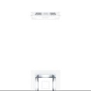 Zumtobel 60800700 Dekoglas PANOS INF DEKOGLAS AM Q140 L