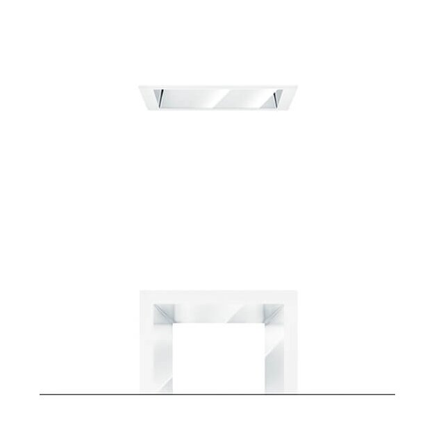 Zumtobel 60800692 Vorsatz klar PANOS INF IP54 GLAS KLAR Q140 WH