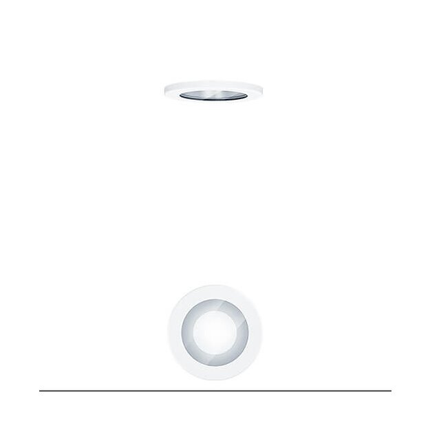 Zumtobel 60800767 Vorsatz klar PANOS R R100 COVER CLEAR IP54 WH