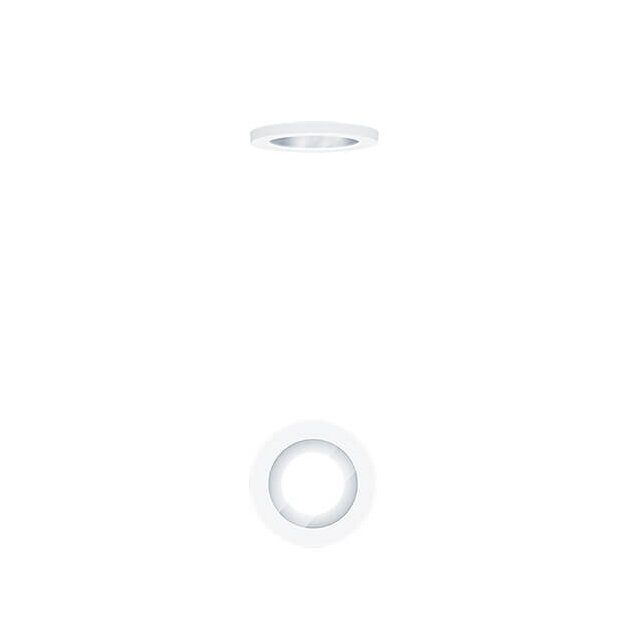 Zumtobel 60800781 Vorsatz klar PANOS R R68 COVER CLEAR IP54 WH