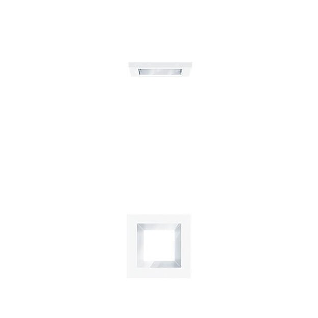 Zumtobel 60800782 Vorsatz klar PANOS R Q68 COVER CLEAR IP54 WH