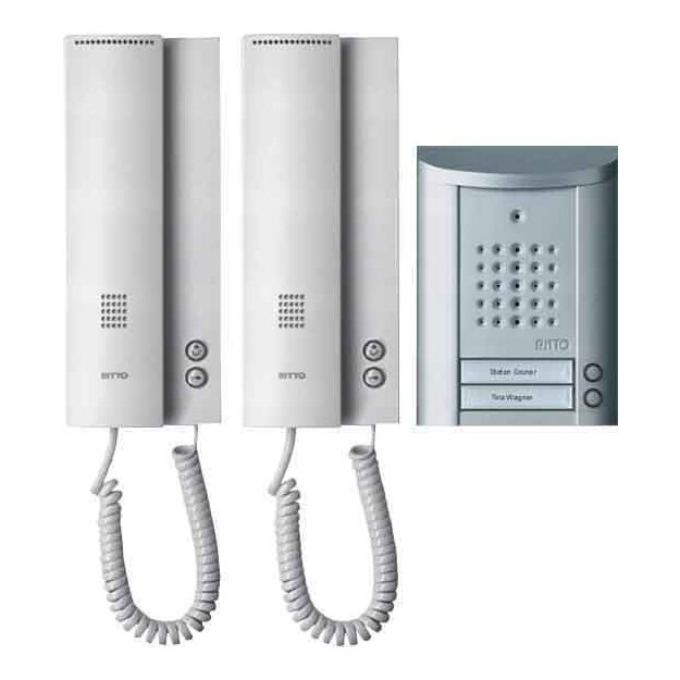 Ritto 1841220 Entravox Audio Set 2 WE silber/weiß