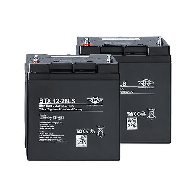 Zumtobel 22171156 OGiV Batterie Set nBox ACCU SET PB 2 pcs 12V/28Ah