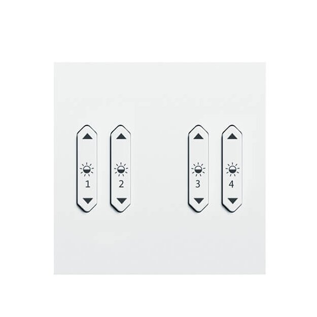Zumtobel 22161835 Wipptaster 4fach Licht LM-RCW4 b+c+j+k