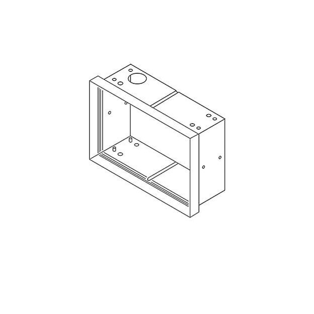 Zumtobel 28000376 Einbaugehäuse für LITECOM Touchpanel TCI MRW Touchpanel TCI