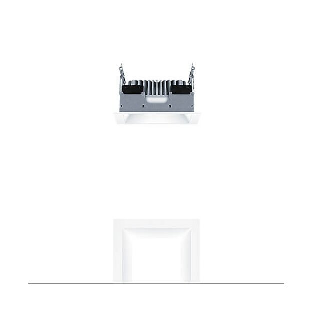 Zumtobel 60815893 LED Decken-Einbauleuchte PANOS EVO Q140L 9W 840 SWI WH WH