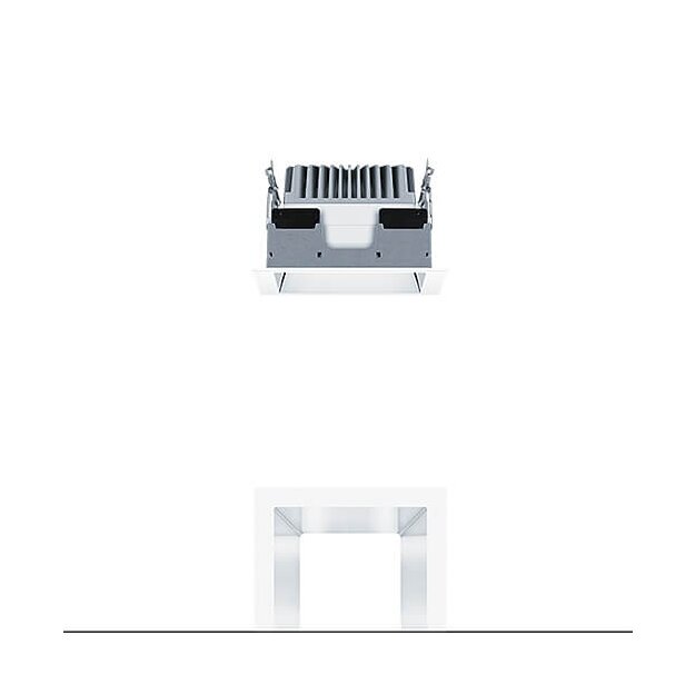 Zumtobel 60815899 LED Decken-Einbauleuchte PANOS EVO Q140H 9W 840 SWI AL WH
