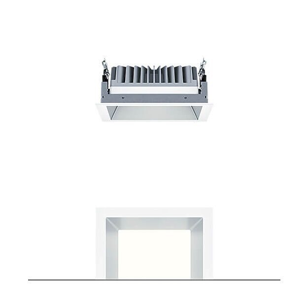 Zumtobel 60815920 LED Decken-Einbauleuchte PANOS EVO Q190L 15W 830 SWI SM WH