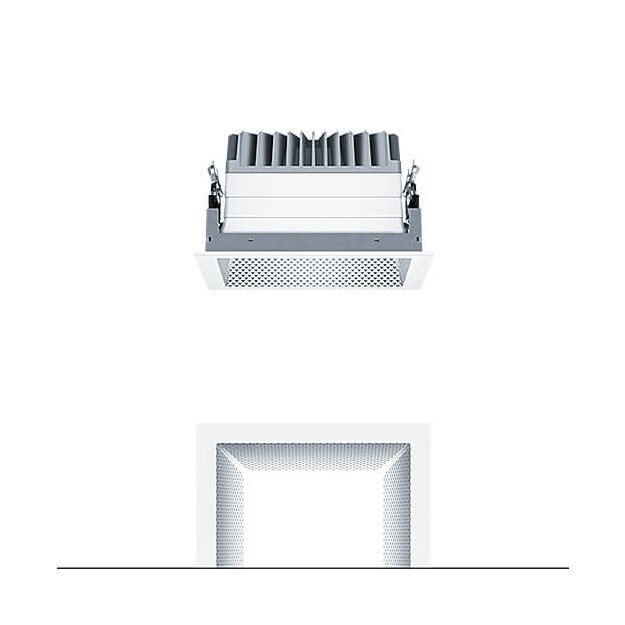 Zumtobel 60815946 LED Decken-Einbauleuchte PANOS EVO Q190H 19W 840 SWI FAL WH