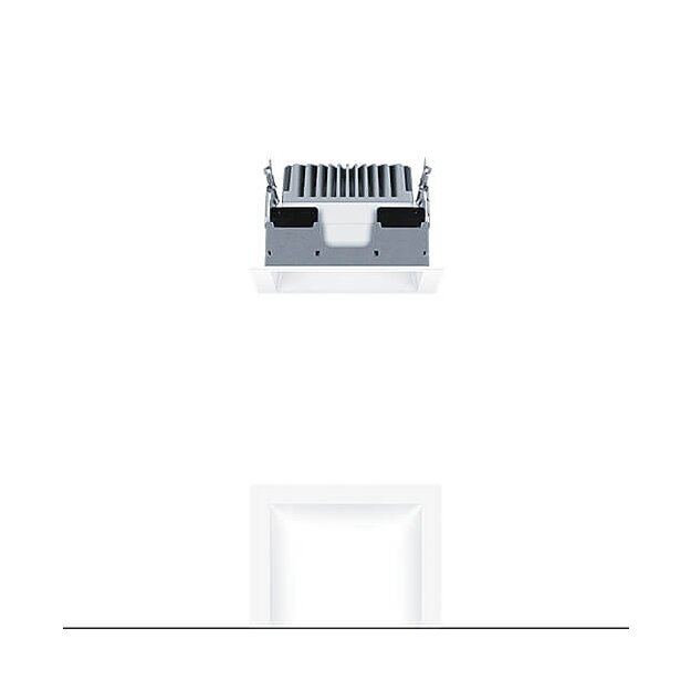 Zumtobel 60816105 LED Decken-Einbauleuchte PANOS EVO Q140H 15W 840 LDO WH WH