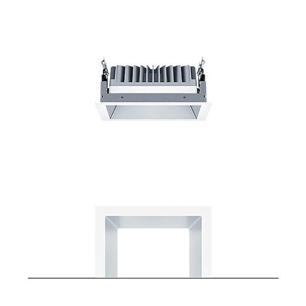 Zumtobel 60816112 LED Decken-Einbauleuchte PANOS EVO Q190L 15W 840 LDO SM WH