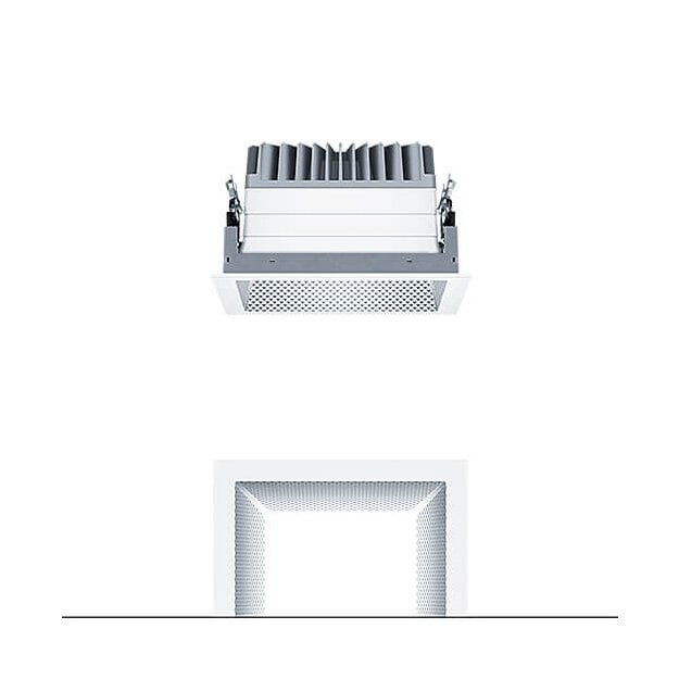 Zumtobel 60816118 LED Decken-Einbauleuchte PANOS EVO Q190H 15W 840 LDO FAL WH