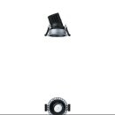 Zumtobel 60816920 LED Decken-Einbauleuchte PANOS INF R68V 10W 930 LDO FL-BK TL