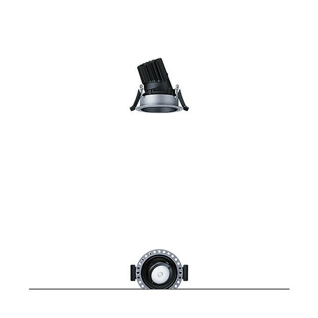 Zumtobel 60816921 LED Decken-Einbauleuchte PANOS INF R68V 10W 940 LDO FL-BK TL