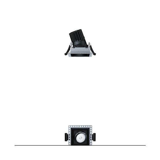 Zumtobel 60816939 LED Decken-Einbauleuchte PANOS INF Q68V 10W 940 LDO FL-BK TL