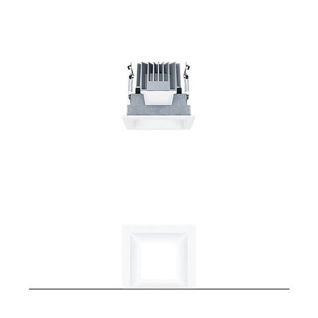 Zumtobel 62907471 LED Decken-Einbauleuchte PANOS EVO Q100L 9W 830 LDO WH WH