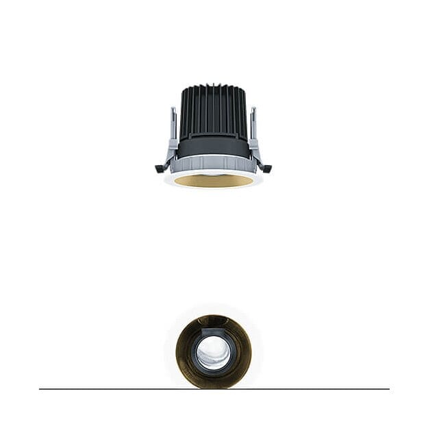 Zumtobel 60817249 LED Decken-Einbauleuchte PANOS INF R100V 22W 940 LDO FL-GD WH