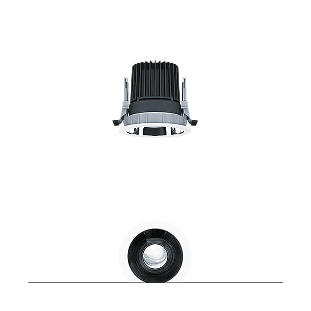 Zumtobel 60817502 LED Decken-Einbauleuchte PANOS INF R100V 15W 930 LDO SP-AL WH
