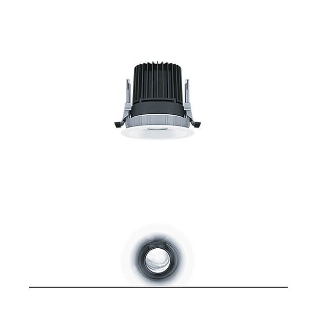 Zumtobel 60817504 LED Decken-Einbauleuchte PANOS INF R100V 15W 930 LDO SP-WH WH