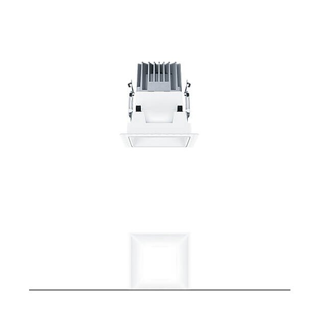 Zumtobel 60817932 LED Decken-Einbauleuchte P-INF Q100H 750-930 LDO WH TL