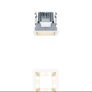 Zumtobel 60817951 LED Decken-Einbauleuchte P-INF Q100L...