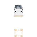 Zumtobel 60817996 LED Decken-Einbauleuchte P-INF Q100H 1300-940 LDO GD TL
