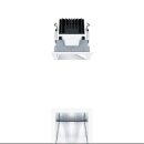 Zumtobel 60818012 LED Decken-Einbauleuchte P-INF Q100WW 1000-940 LDO AL WH