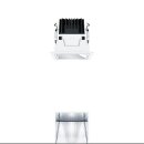 Zumtobel 60818015 LED Decken-Einbauleuchte P-INF Q100WW...