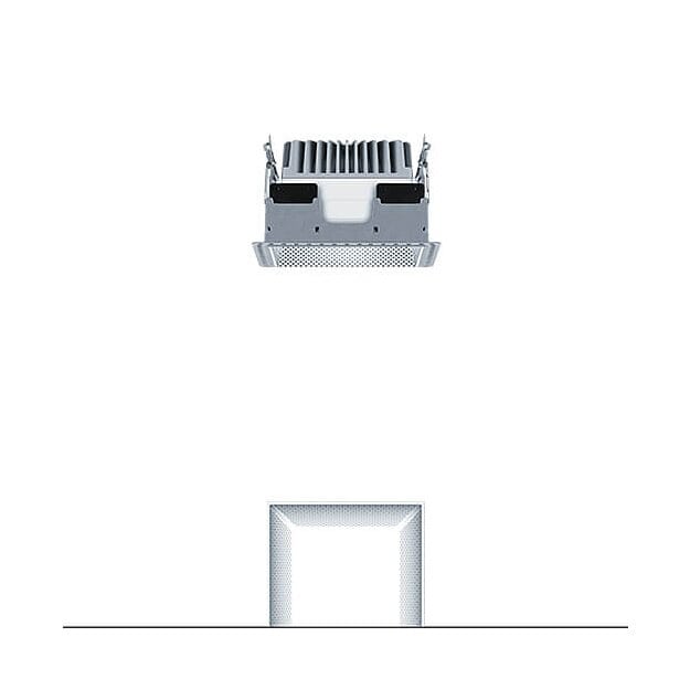 Zumtobel 60818198 LED Decken-Einbauleuchte P-INF Q140H 1000-940 LDO FAL TL