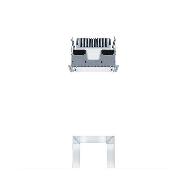 Zumtobel 60818227 LED Decken-Einbauleuchte P-INF Q140H 1800-930 LDO AL TL