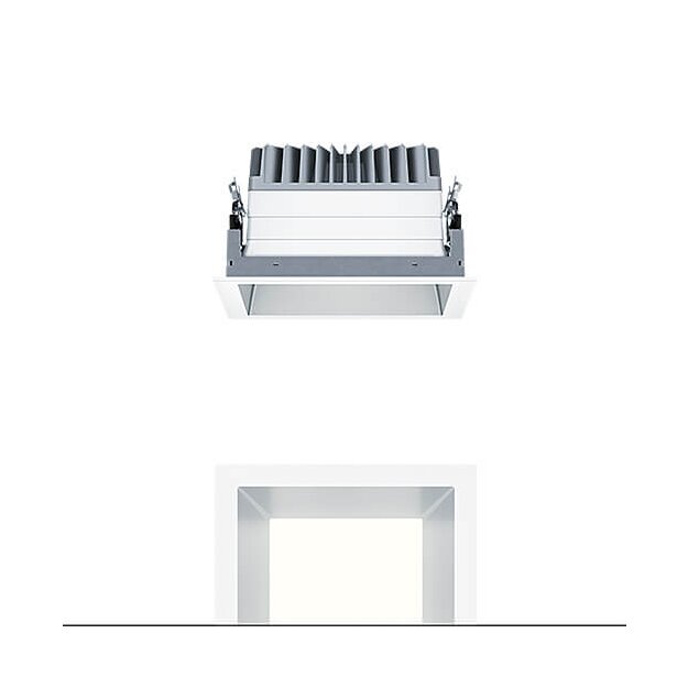 Zumtobel 60818244 LED Decken-Einbauleuchte P-INF Q190H 1600-930 LDO SM WH