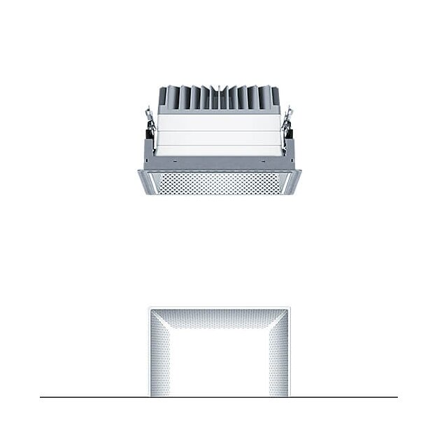 Zumtobel 60818258 LED Decken-Einbauleuchte P-INF Q190H 1800-930 LDO FAL TL