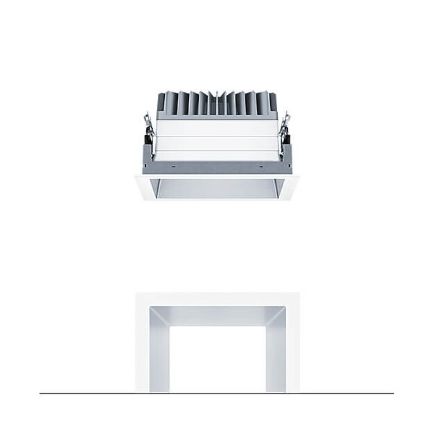 Zumtobel 60818280 LED Decken-Einbauleuchte P-INF Q190H 2500-940 LDO SM WH