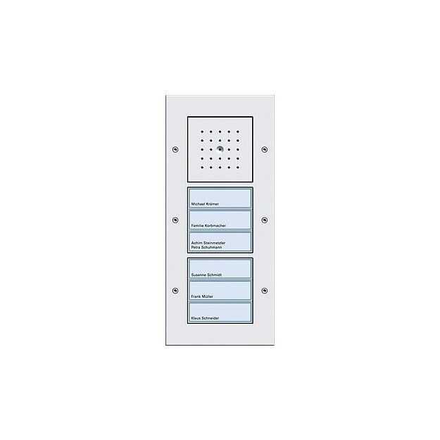 Gira 126866 Türstation AP 6-fach Türko Reinweiß