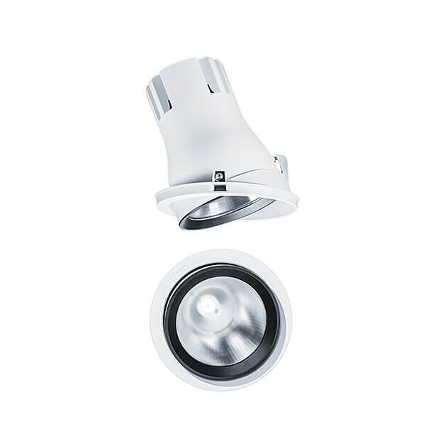 Zumtobel 60818431 LED-Decken-Einbauleuchte CAR EVO L 4k9-940 SWI FL WH