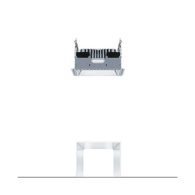 Zumtobel 60818563 LED Decken-Einbauleuchte P-INF Q140L 1300-927-65 LDO AL TL
