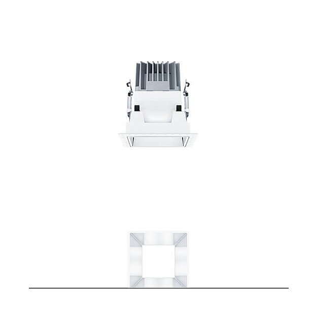 Zumtobel 60818673 LED Decken-Einbauleuchte P-INF Q100H 1000-927-65 LDO AL TL