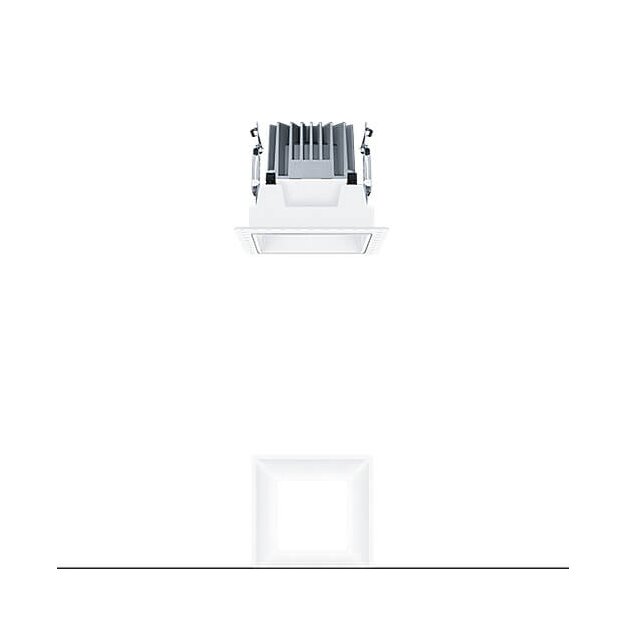 Zumtobel 60818690 LED Decken-Einbauleuchte P-INF Q100L 1300-927-65 LDO WH TL