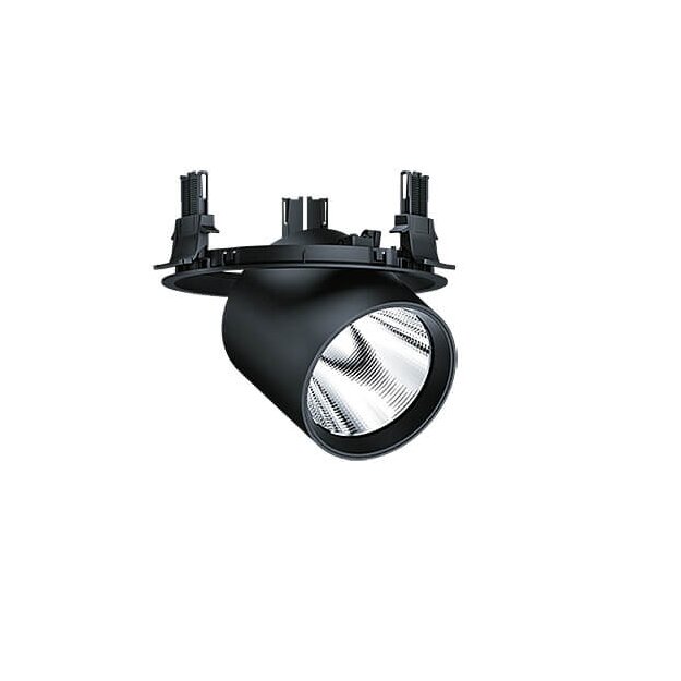 Zumtobel 60716208 LED-Einbaustrahler ausschwenkbar V2-R L 4300-830 SWI MSP BK BK